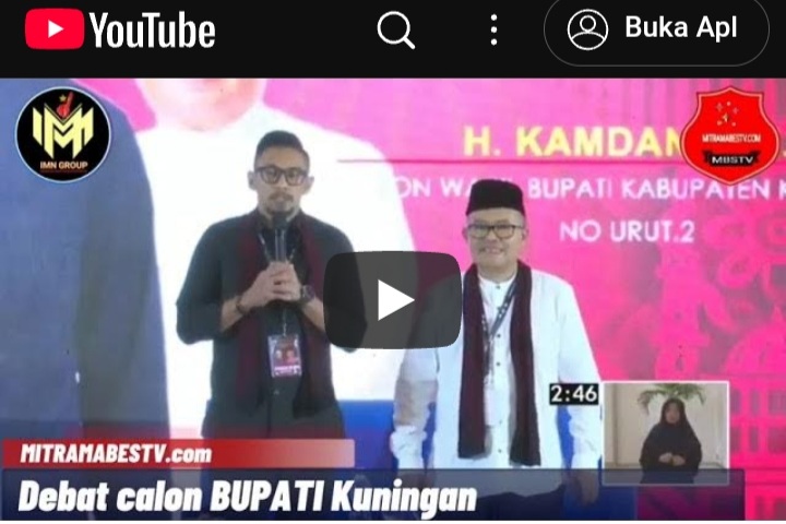 DEBAT CALON BUPATI KUNINGAN JAWA BARAT