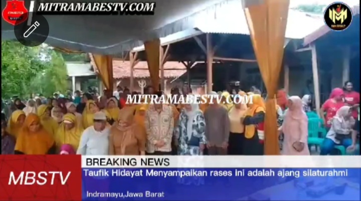 RESES ANGGOTA DPRD TAUFIK HIDAYAT DAPIL 6 INDRAMAYU JAWA BARAT