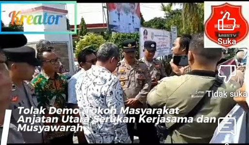 Tolak Demo, Tokoh Masyarakat Anjatan Utara Serukan Kerjasama Dan Musyawarah..