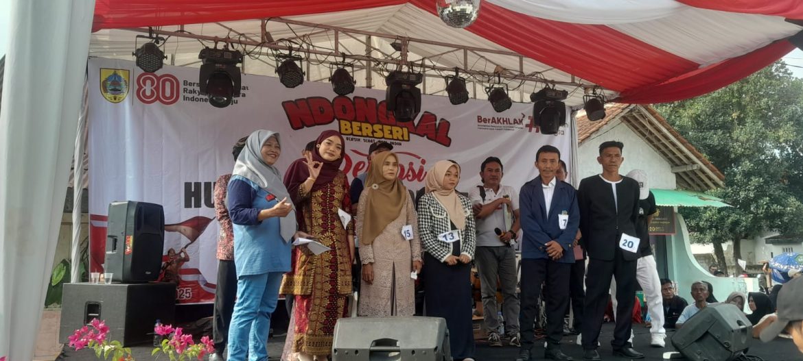 Resepi Hut Kemerdekaan Ri ke 80 Di Balaidesa Randudongkal Meriah Dengan Lomba Karaoke